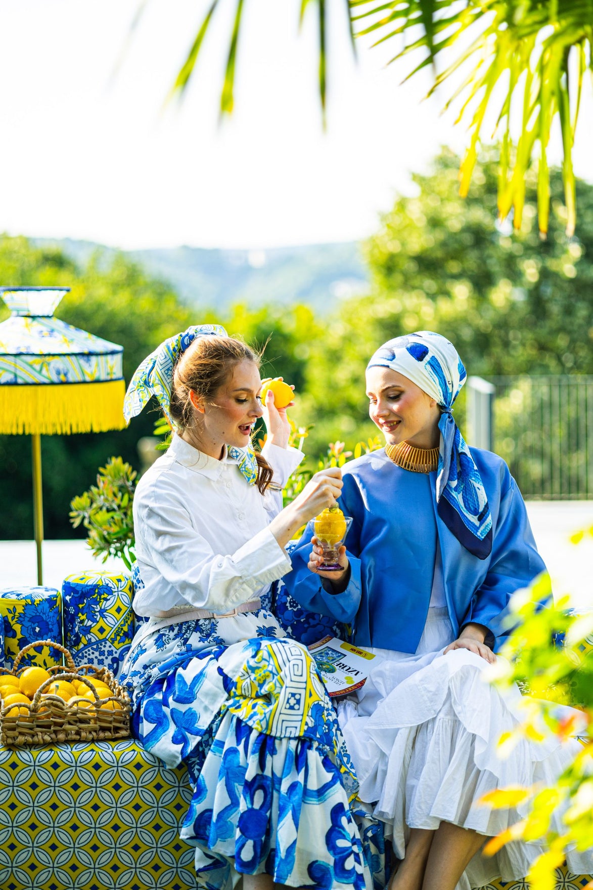 Amalfi Desen Eşarp