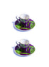Signature Purple Kahve Fincanı (2'li Set)