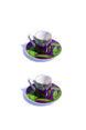 Signature Purple Kahve Fincanı (2'li Set)