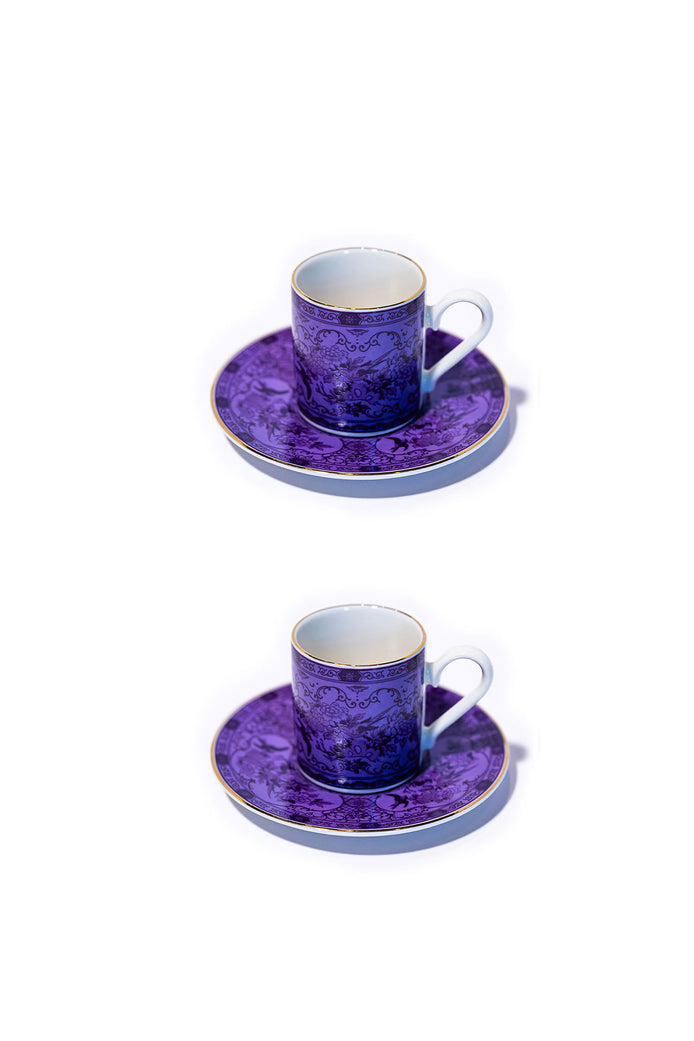 Eternal Lavender Dusk Kahve Fincanı (2'li Set)