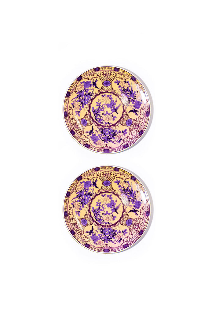Eternal Lilac Rose Pasta Tabak (2'li Set)