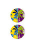 Signature Yellow &amp; Purple Servis Tabak (2'li Set)
