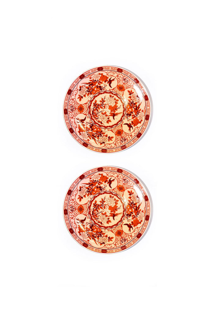 Eternal Warm Coral Pasta Tabak (2'li Set)
