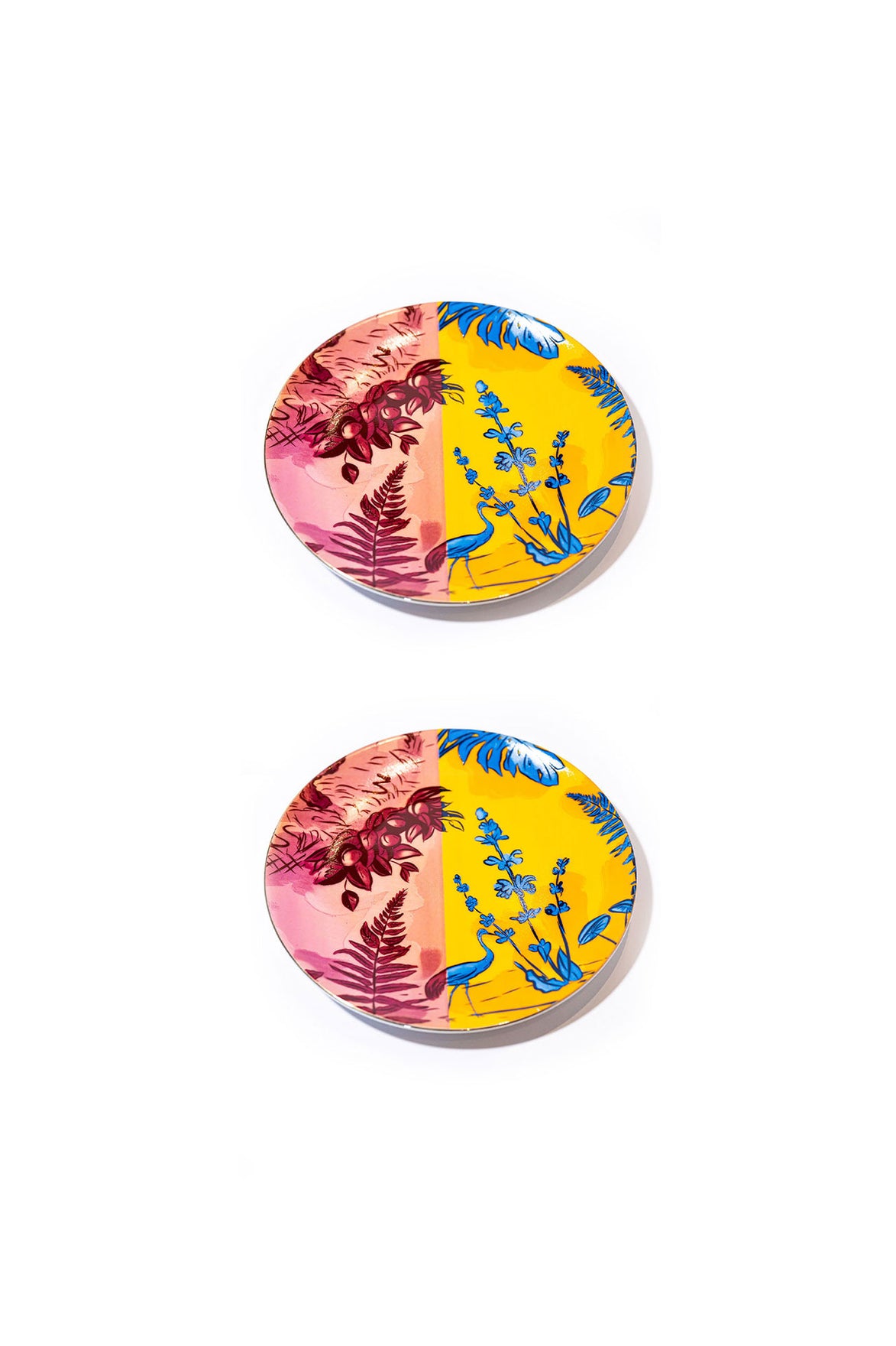 Signature Pink &amp; Yellow Pasta Tabak (2'li Set)