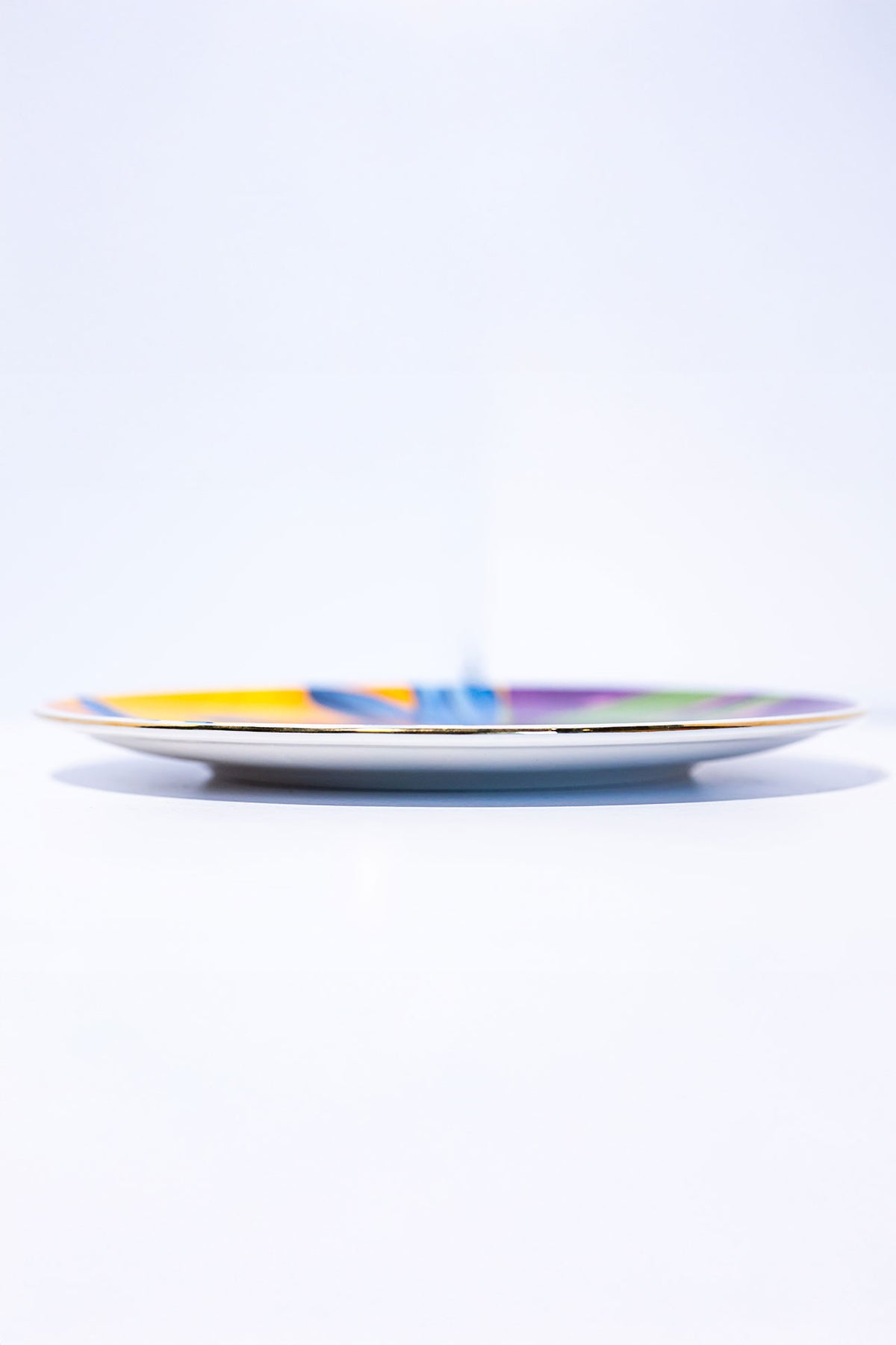 Signature Yellow & Purple Pasta Tabağı (2'li Set)
