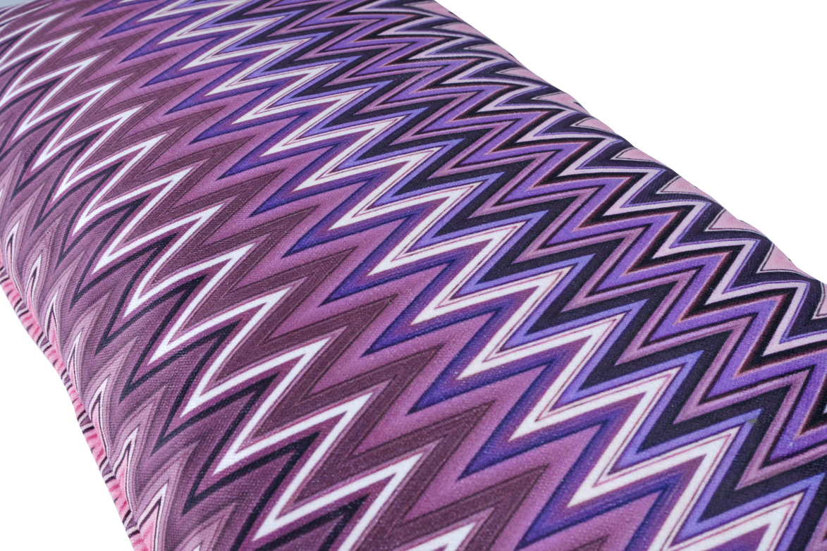 Noc Zigzag Purple Kırlent