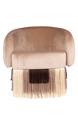Noc Fringed Chair Bej
