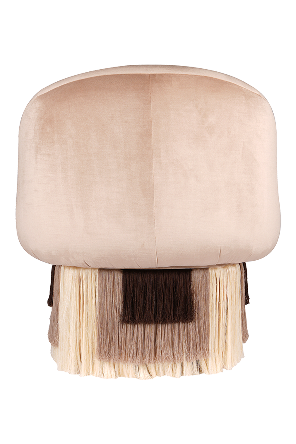 Noc Fringed Chair Bej