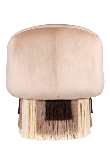 Noc Fringed Chair Bej
