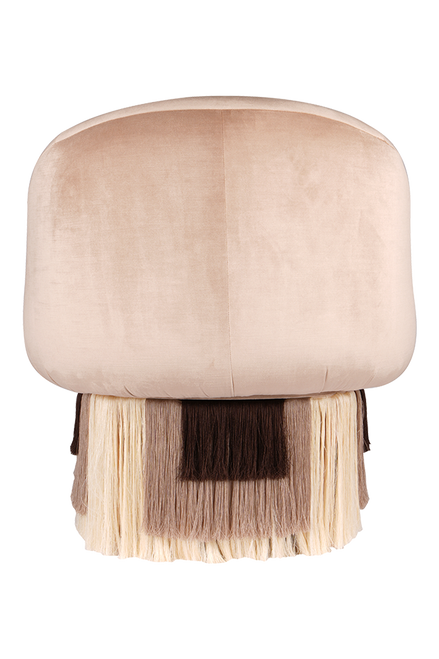 Noc Fringed Chair Bej