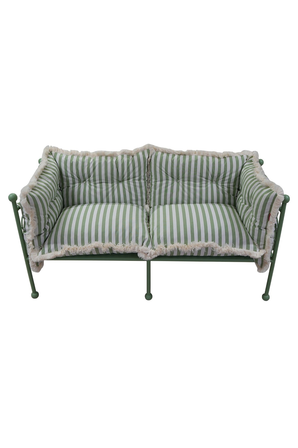 Linda Outdoor Green Çift Kişilik Koltuk