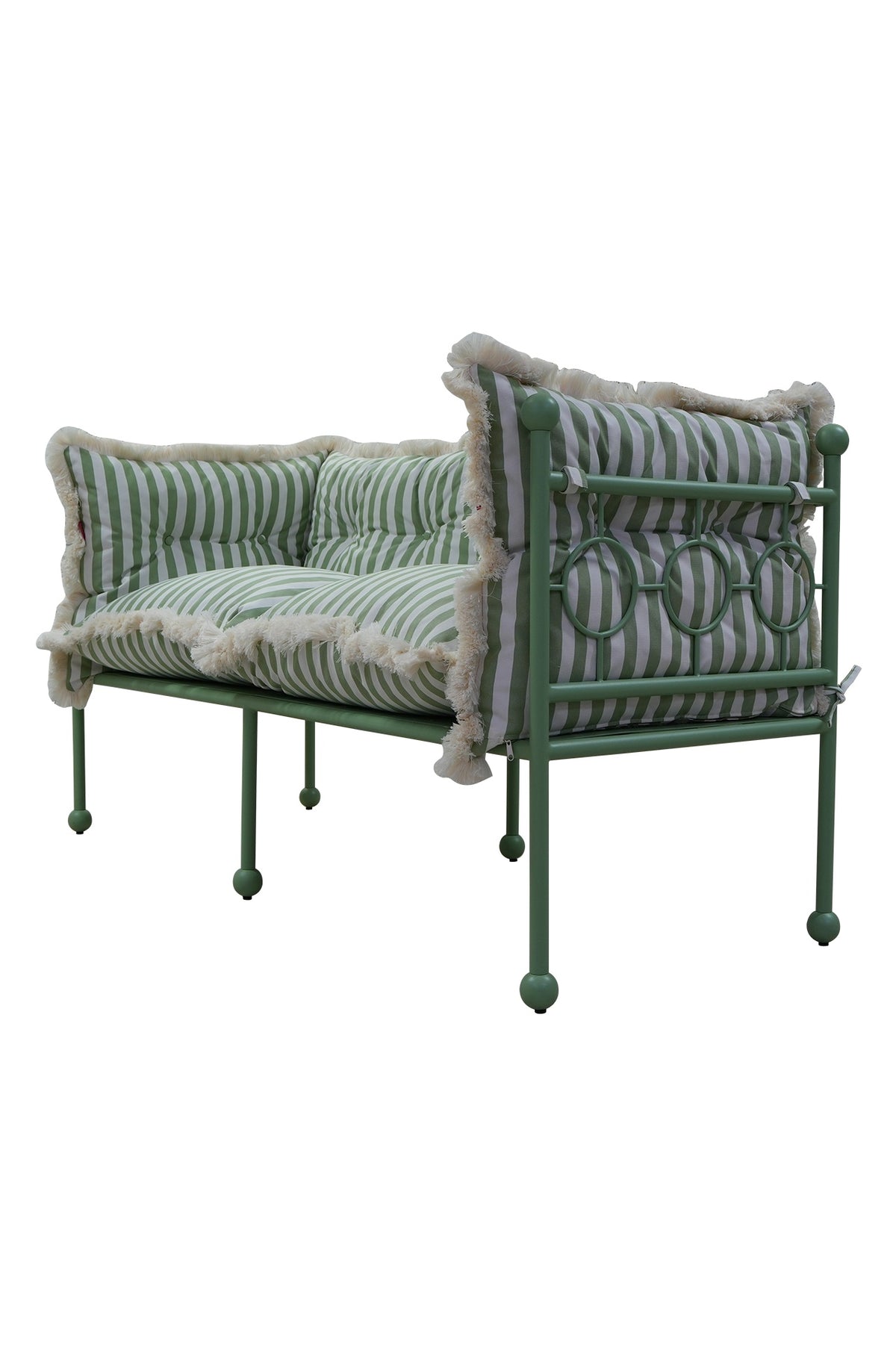 Linda Outdoor Green Çift Kişilik Koltuk