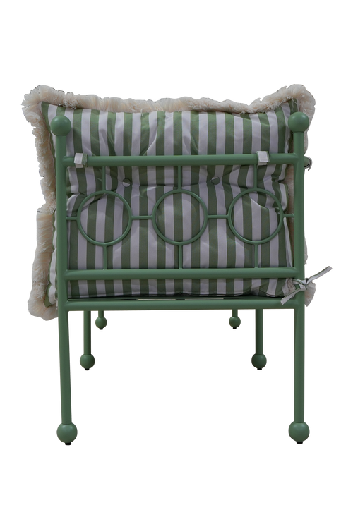 Linda Outdoor Green Çift Kişilik Koltuk