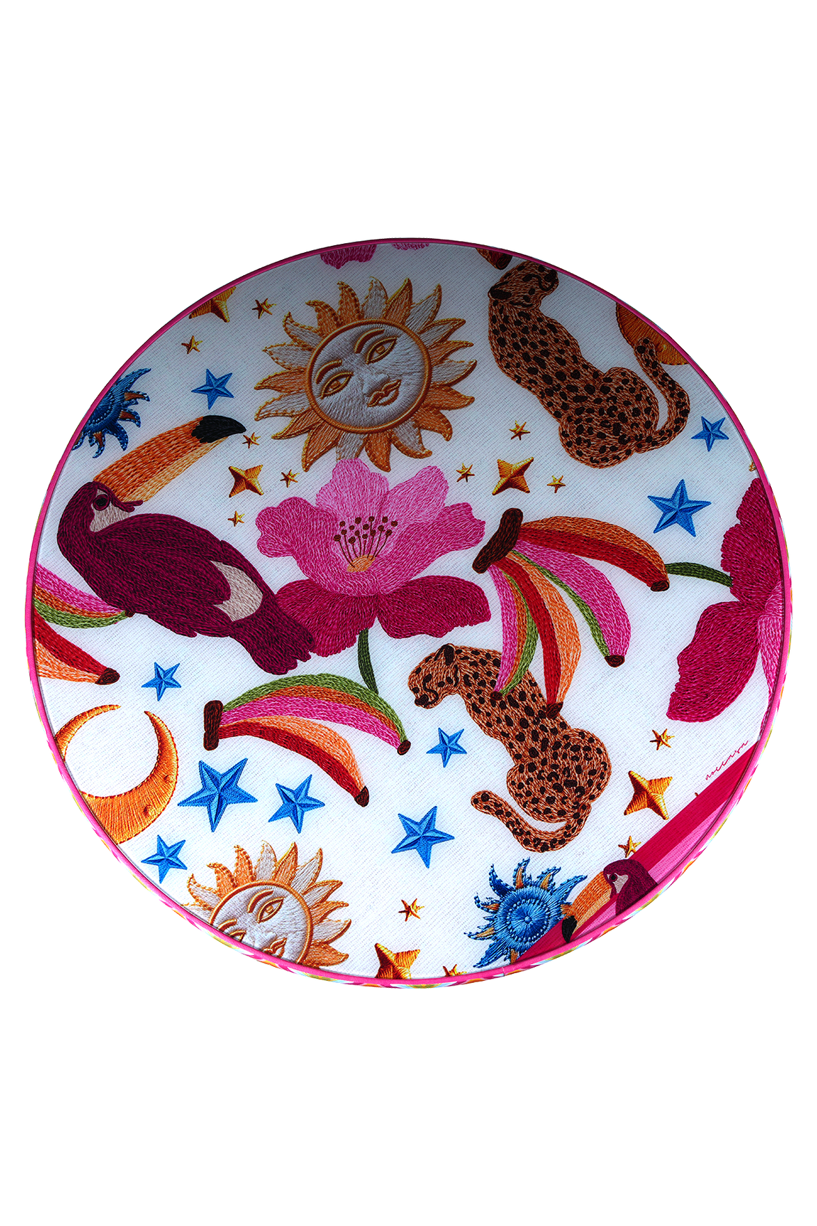 Pinky Jungle Table