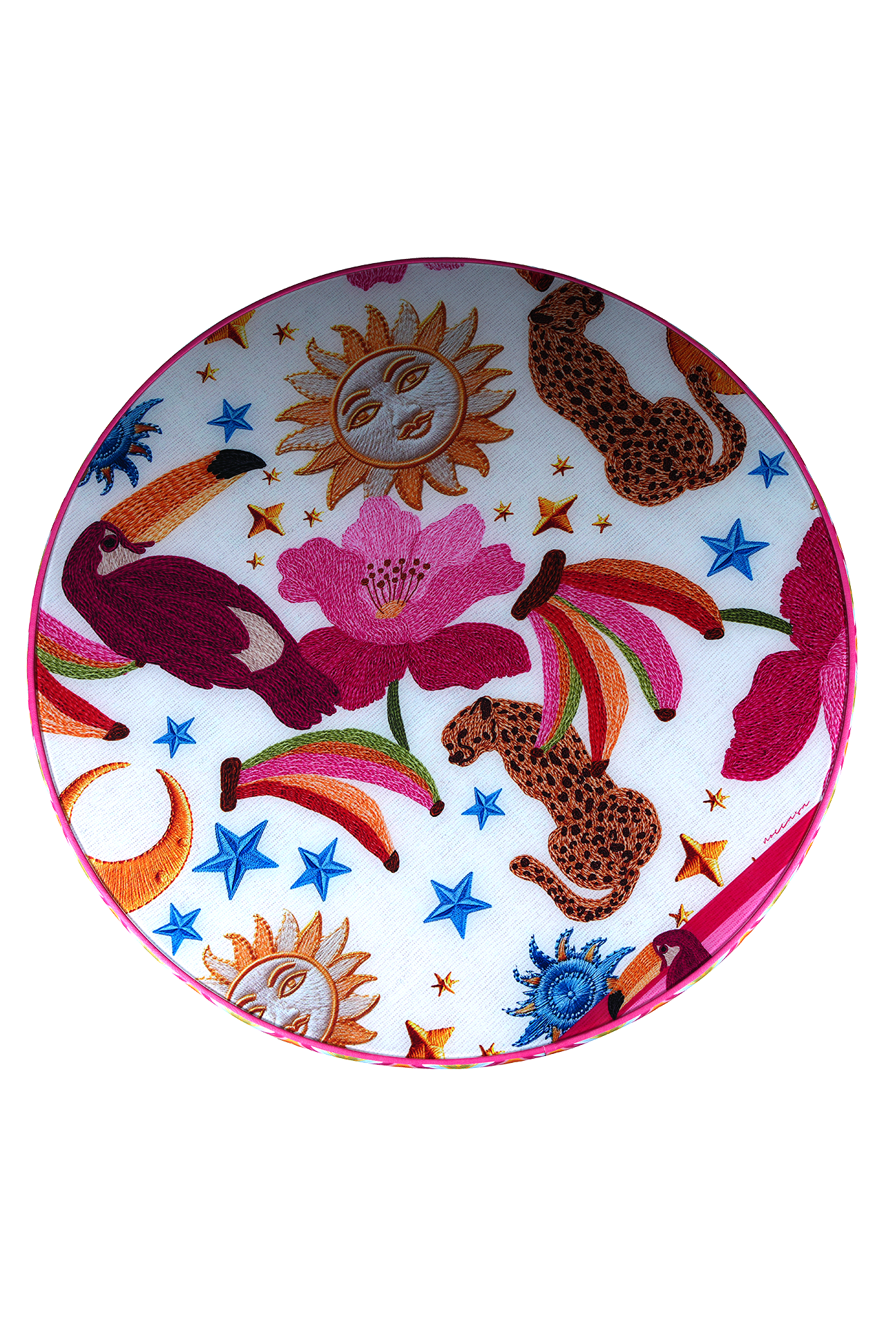 Pinky Jungle Table