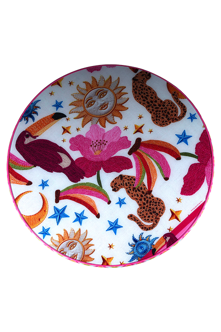 Pinky Jungle Table