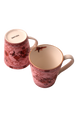 Eternal Warm Coral Kupa (2'li Set)