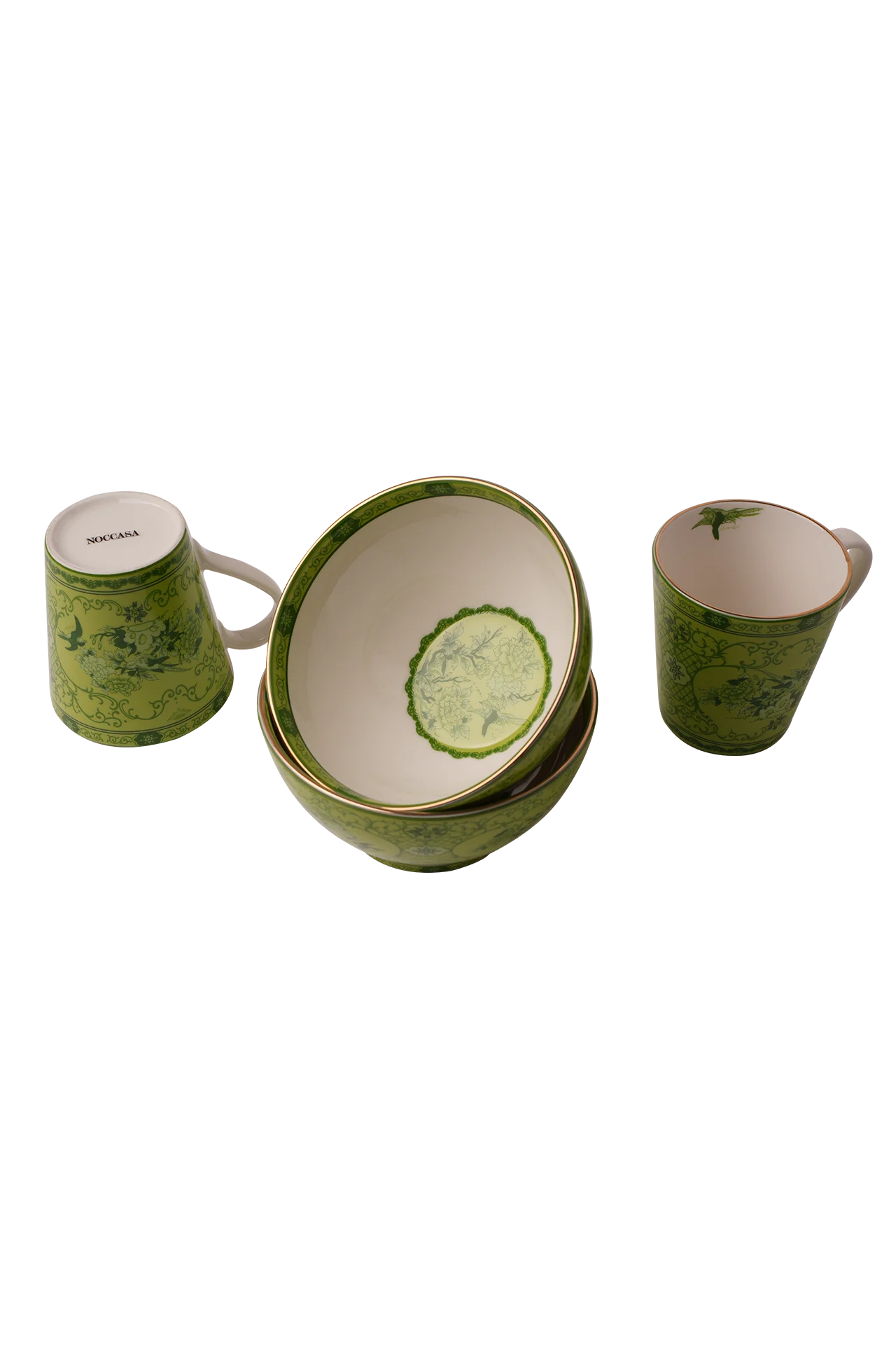 Eternal Olive Jardin Kupa (2'li Set)