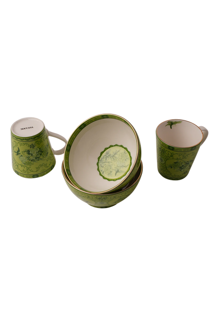 Eternal Olive Jardin Kupa (2'li Set)