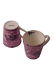 Eternal Lilac Rose Kupa (2'li Set)
