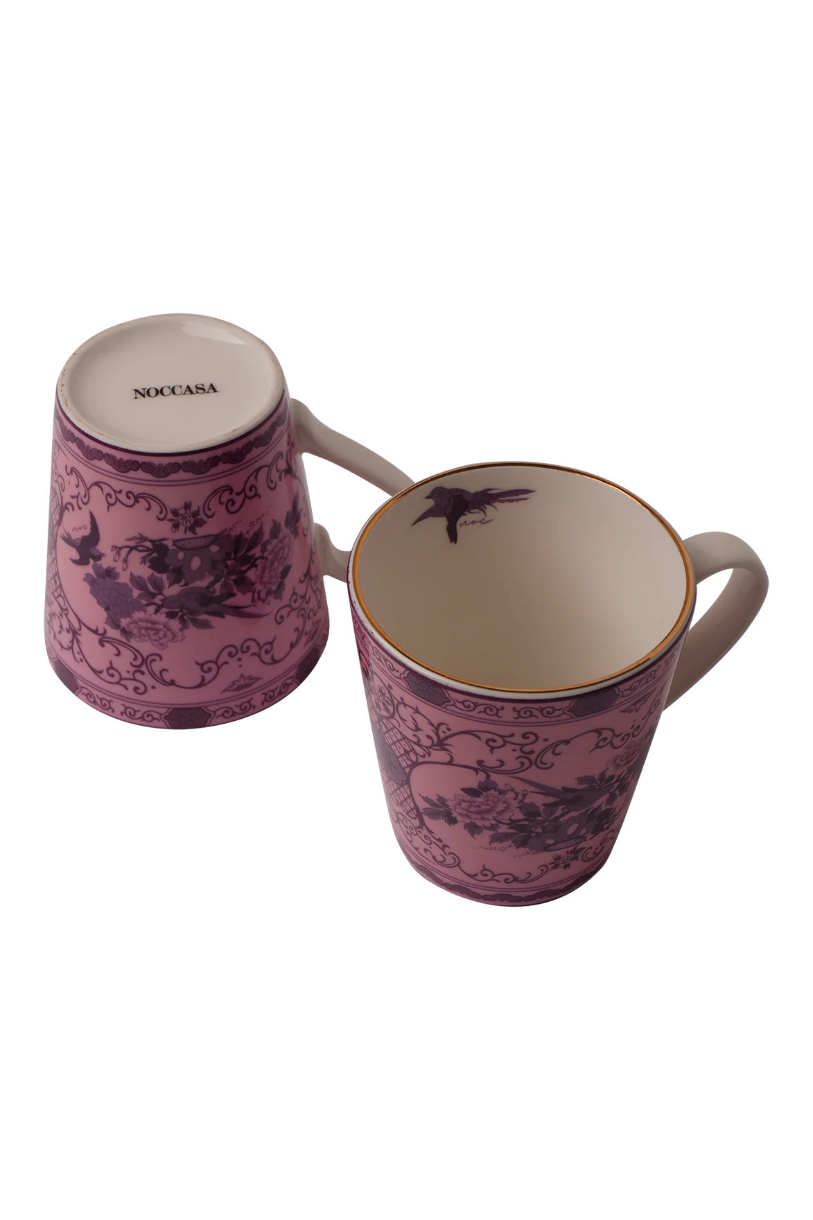 Eternal Lilac Rose Kupa (2'li Set)