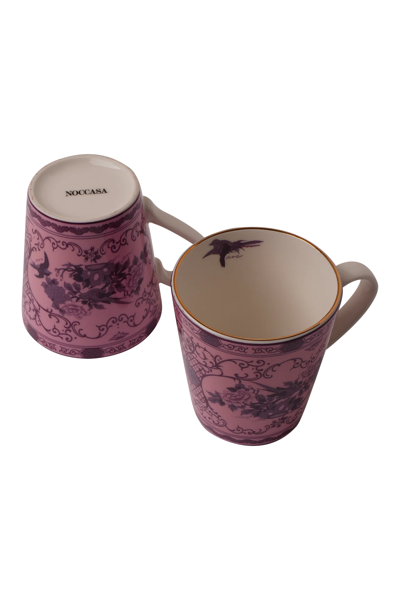 Eternal Lilac Rose Kupa (2'li Set)