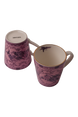 Eternal Lilac Rose Kupa (2'li Set)