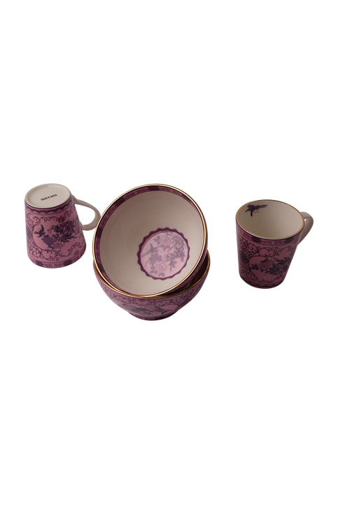 Eternal Lilac Rose Kase (2'li Set)
