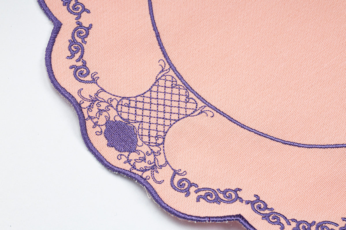 Eternal Lilac Rose Amerikan Servisi (2'li Set)