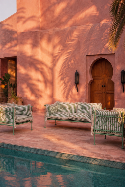 Linda Mint Outdoor Set