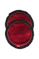 Burgundy Velvet Amerikan Servis (2'li Set)