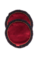 Burgundy Velvet Amerikan Servis (2'li Set)