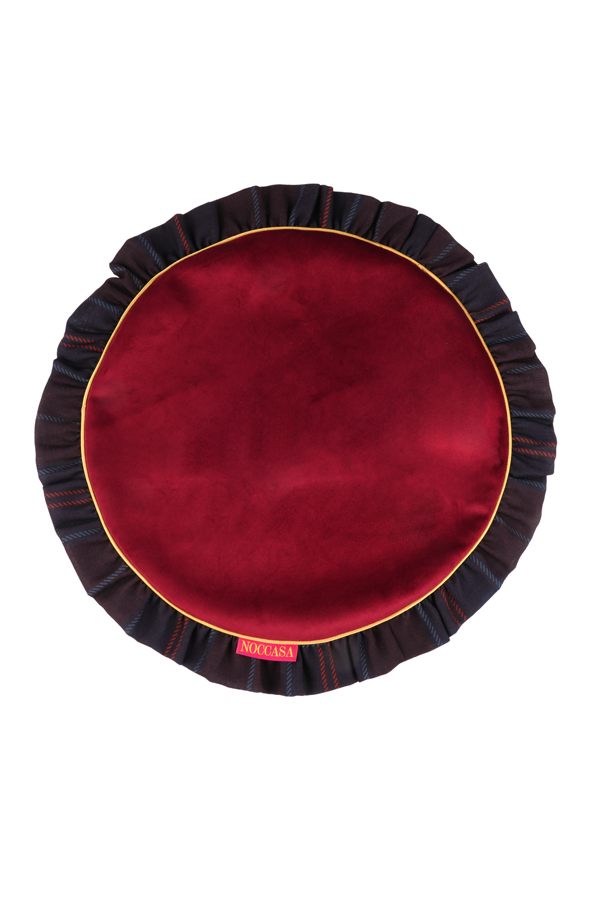 Burgundy Velvet Amerikan Servis (2'li Set)