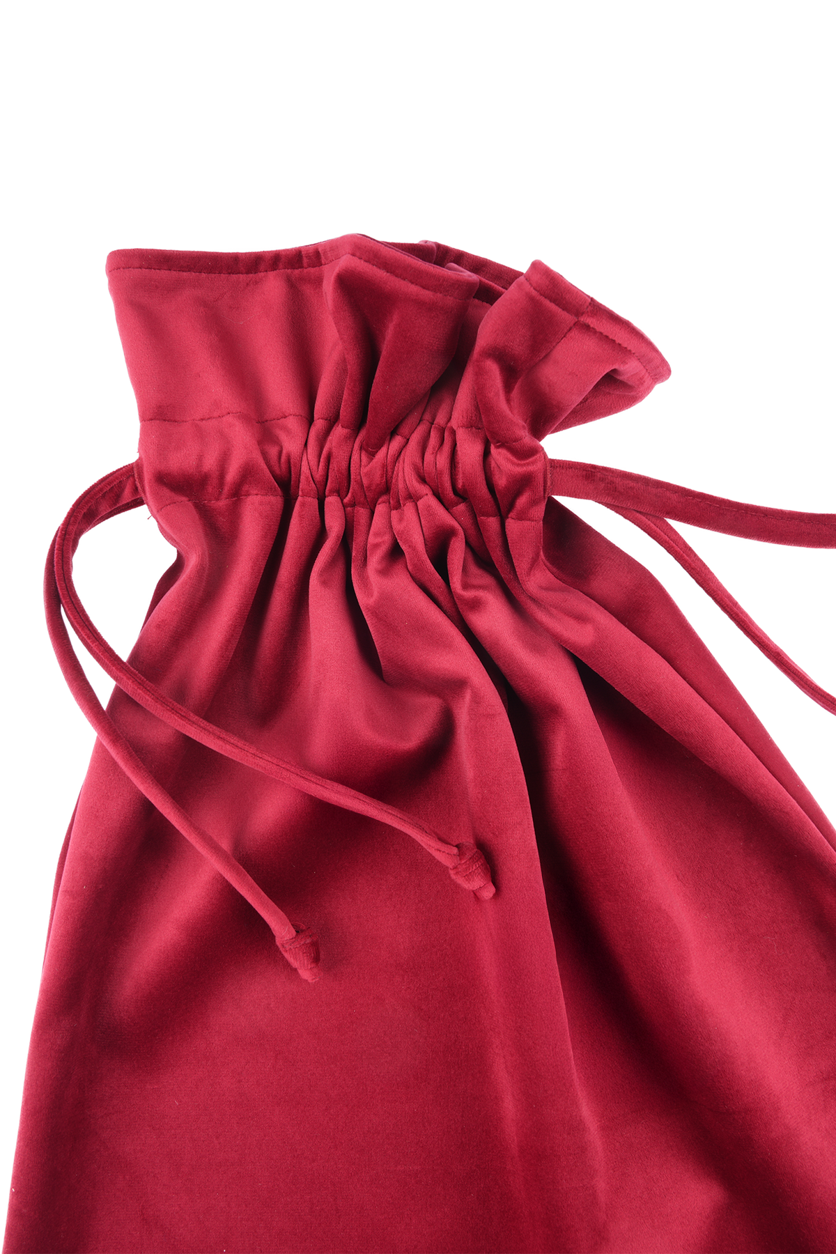 Burgundy Velvet Kese