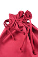 Burgundy Velvet Kese