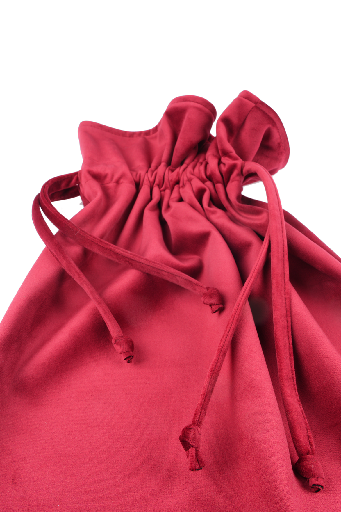 Burgundy Velvet Kese
