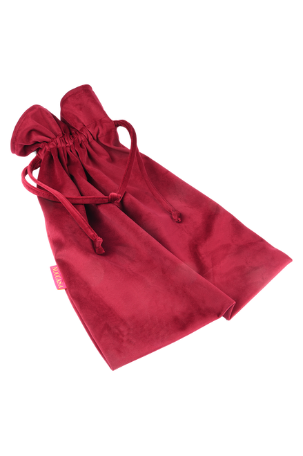 Burgundy Velvet Kese