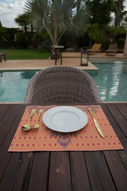 Royal Bloom Amerikan Servisi Turuncu (2'li Set)
