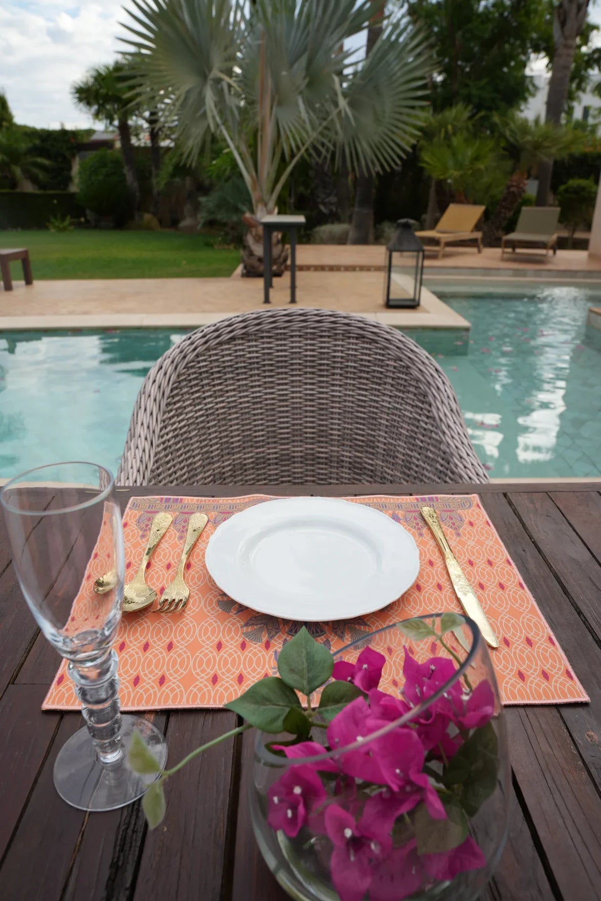 Royal Bloom Amerikan Servisi Turuncu (2'li Set)