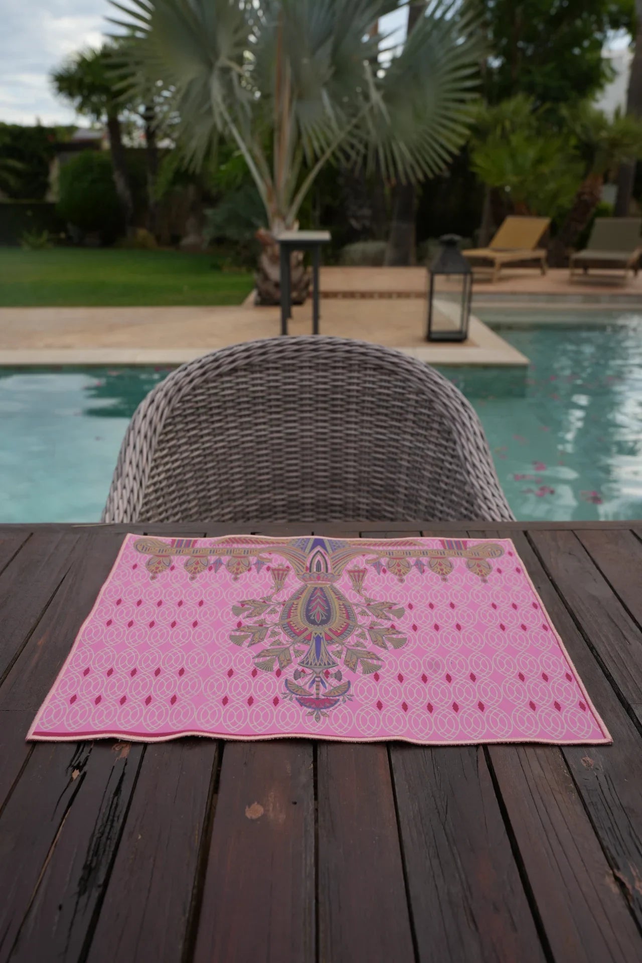 Royal Bloom Amerikan Servisi Pembe (2'li Set)