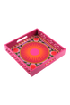 Sole Rosa Kare Ahşap Tepsi