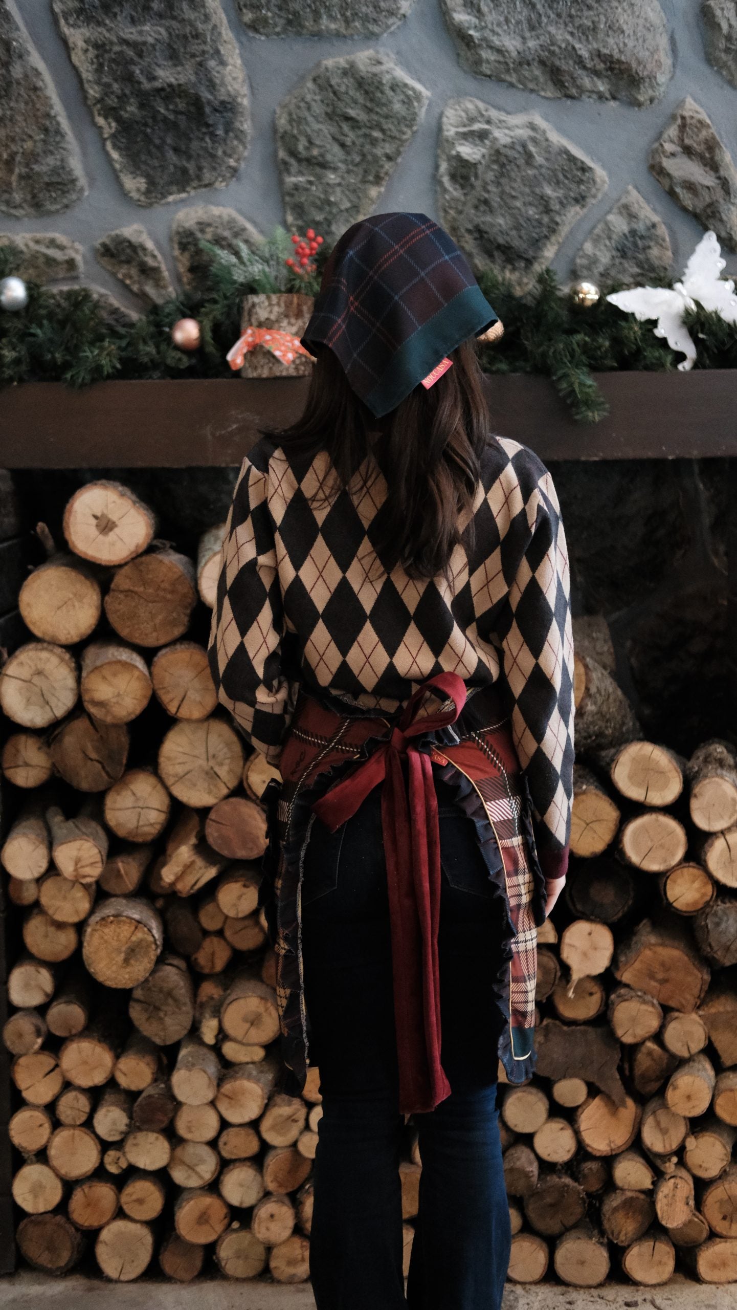 Cozy Chalet Mutfak Önlüğü
