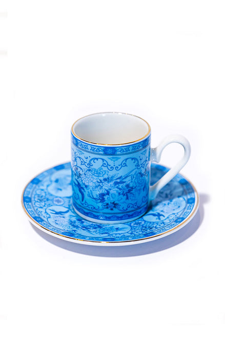 Eternal Baby Blue Kahve Fincanı (2'li Set)