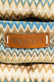 Zigzag Bisküvi Minder - Mavi