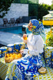 Cote De Azure Desen Eşarp