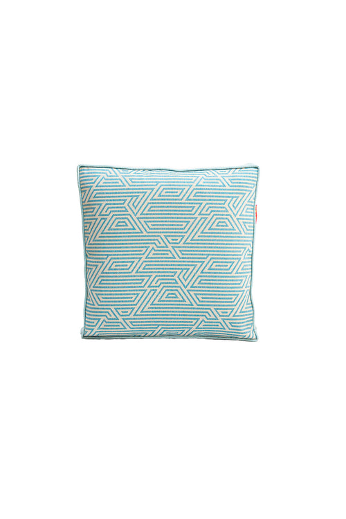 Geometrik Desen Mint Outdoor Kırlent