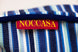 Lacivert Çizgili Outdoor Kırlent