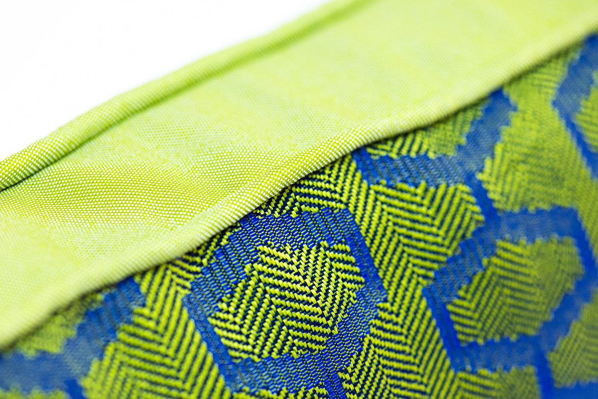 Yeşil Geometrik Desen Outdoor Kırlent