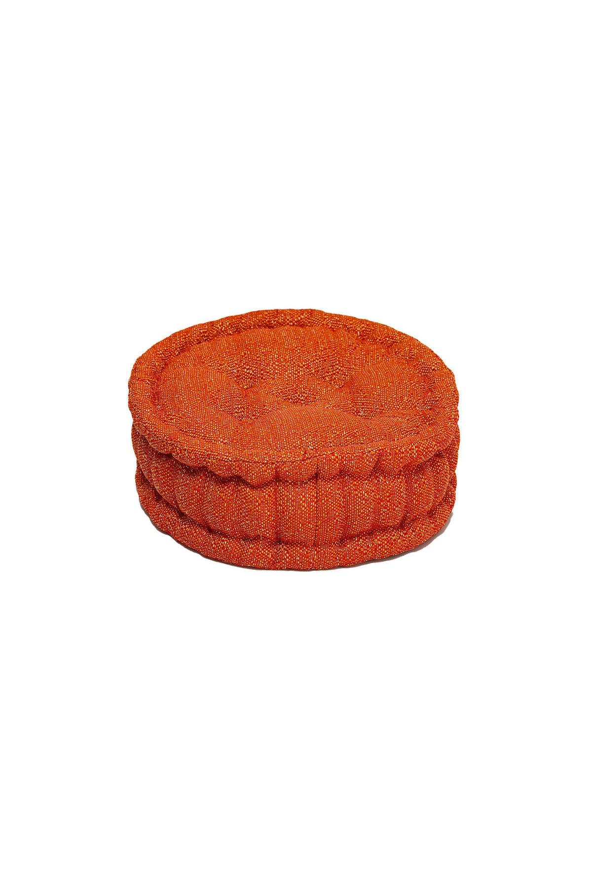 Macaron Pouff Turuncu Minder
