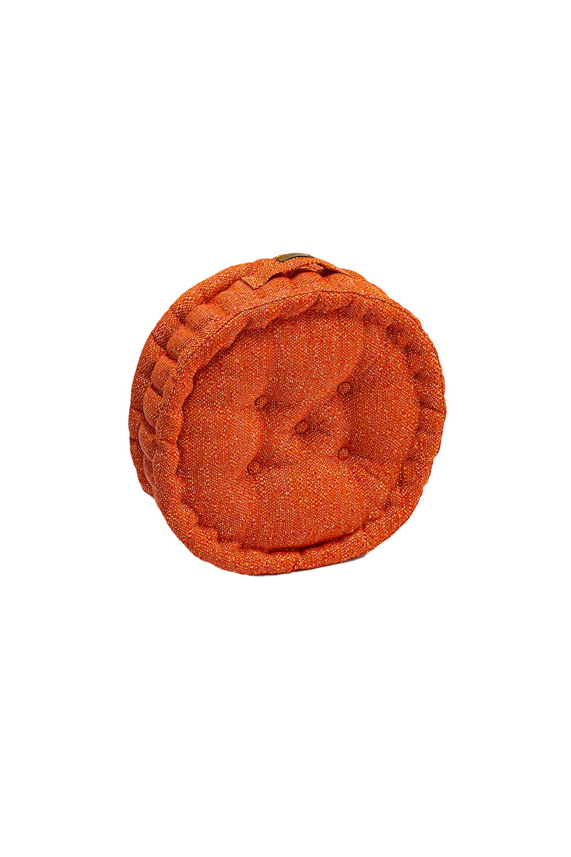 Macaron Pouff Turuncu Minder